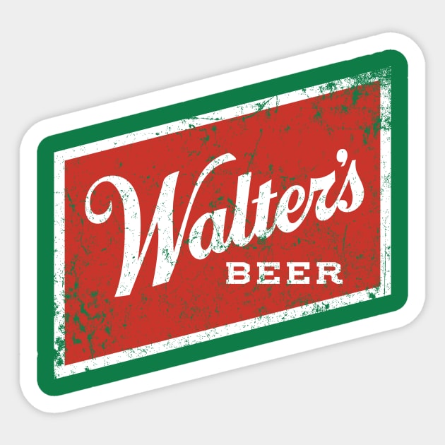 Walter's Beer Sticker by MindsparkCreative